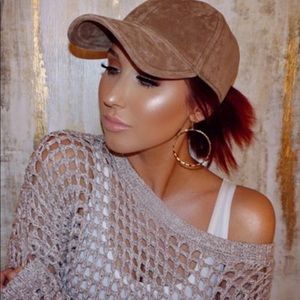 Jaclyn Hill open knit sweater